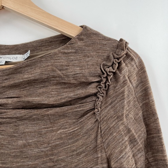See by Chloe gathered bodycon long sleeve dress - Picture 4 of 10